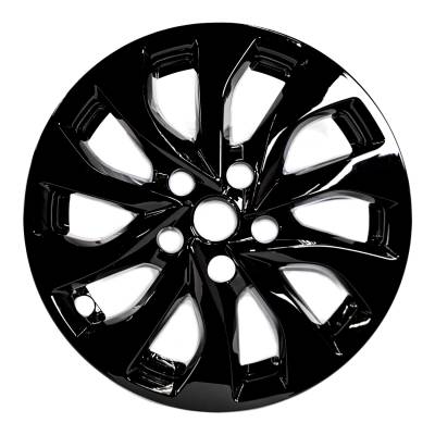 Coast To Coast - Coast To Coast IMP465BLK Wheel Skin 16" 5 Double Spoke Gloss Black ABS 4pc
