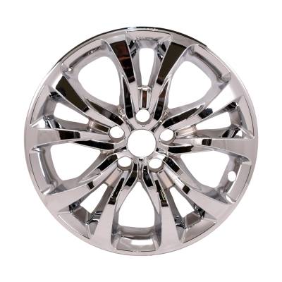 Coast To Coast - Coast To Coast IMP467X 18" Wheel Skin 5 Double Spokes Snap-On Chrome 4pc