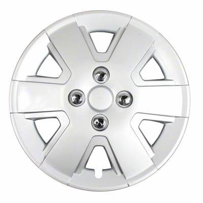 Coast To Coast - Coast To Coast IWC43215S Wheel Cover 15" 6 Spoke Silver Plastic 4Pc