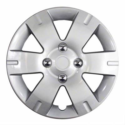 Coast To Coast - Coast To Coast IWC43615S Wheel Cover 15" 6 Spoke Silver Plastic 4pc