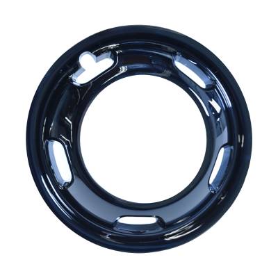 Coast To Coast - Coast To Coast IWCN9010BLK Wheel Simulator 17" Gloss Blk 4Pc w/o CenterCap