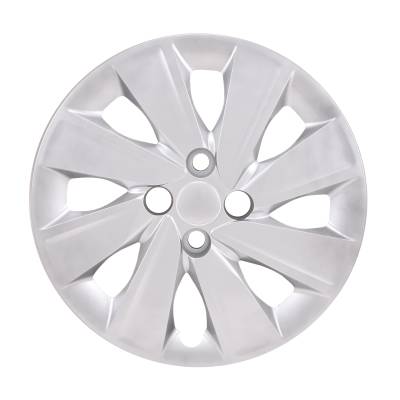 Coast To Coast - Coast To Coast 54915S Wheel Cover 15" 8 Spoke Silver ABS 4pc