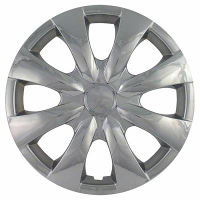 Coast To Coast - Coast To Coast IWC45015C 15" 8 Spoke Chrome Wheel Cover 4pc