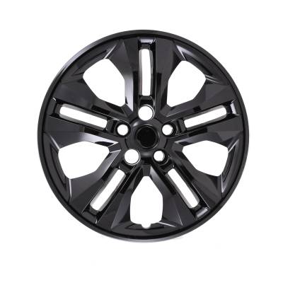 Coast To Coast - Coast To Coast IWC55017BLK 17" 5-Double Spoke Gloss Black Wheel Cover 4pc