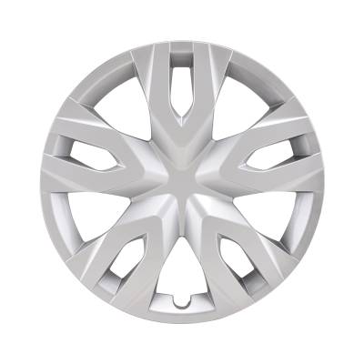 Coast To Coast - Coast To Coast IWC55617S 17" 7 Double Spoke Silver Wheel Cover 4Pc