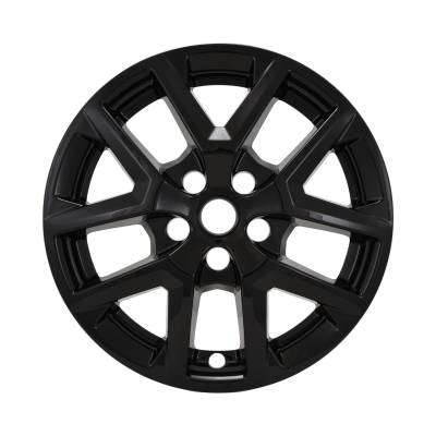 Coast To Coast - Coast To Coast IWCIMP486BLK 17" 5 V Spoke Gloss Black Wheel Skin 4pc