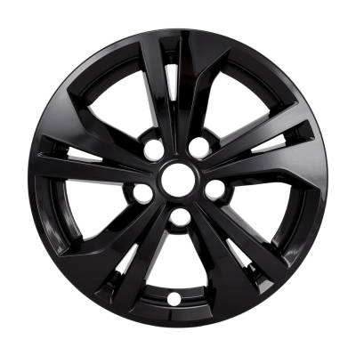 Coast To Coast - Coast To Coast IWCIMP487BLK 16" Gloss Black Wheel Skins 5 Spokes 4pc