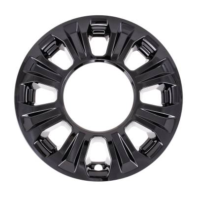 Coast To Coast - Coast To Coast IWCIMP493BLK 18" Gloss Black Wheel Skins 8 Spokes 4pc