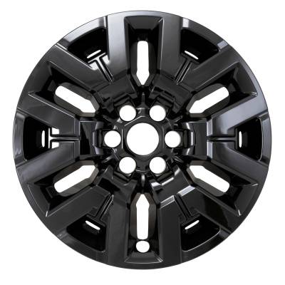 Coast To Coast - Coast To Coast IWCIMP504BLK 17" Gloss Black Wheel Skins 6 Y Spokes 4pc