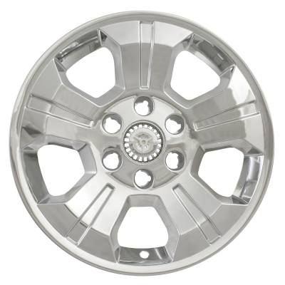 Coast To Coast - Coast To Coast IWCIMP392X 18" Wheel Skin 5 Spokes Chrome Snap-On 4pc