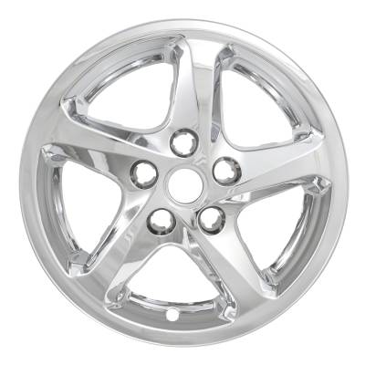 Coast To Coast - Coast To Coast IWCIMP394X 16" Wheel Skin 5 Spokes Chrome Snap-On 4pc