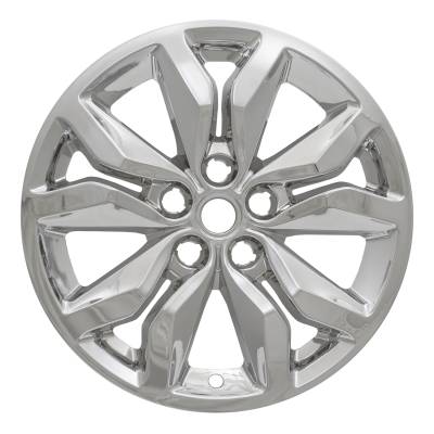 Coast To Coast - Coast To Coast IWCIMP407X 18" 10-Spoke Snap-On Wheel Skin Chrome 4pc
