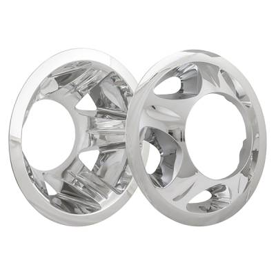 Coast To Coast - Coast To Coast IWCN3279 Wheel Simulator 17" Snap-On Chrome ABS 4Pc