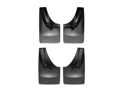 Weathertech - WeatherTech 110045-120024 Front/Rear No-Drill DigitalFit Mudflap Kit