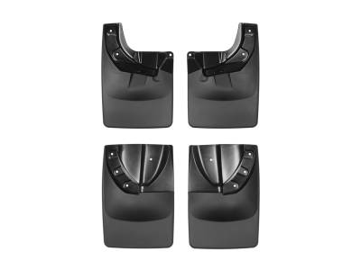 Weathertech - WeatherTech 110055-120055 Front/Rear No-Drill DigitalFit Mudflap Kit