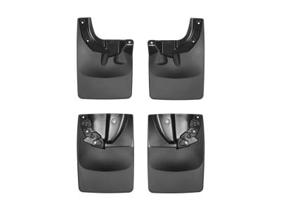 Weathertech - WeatherTech 110056-120056 Front/Rear No-Drill DigitalFit Mudflap Kit