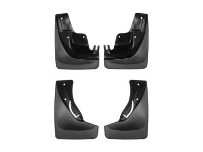 Weathertech - WeatherTech 110058-120058 Front/Rear No-Drill DigitalFit Mudflap Kit