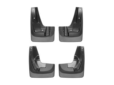 Weathertech - WeatherTech 110061-120061 Front & Rear No-Drill DigitalFit Mudflap Kit