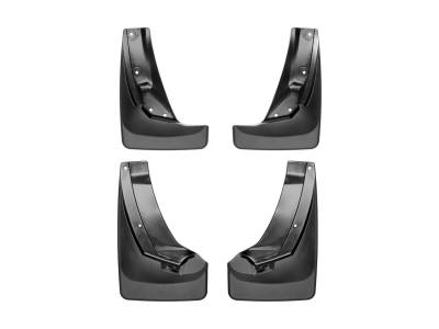 Weathertech - WeatherTech 110063-120102 Front/Rear No-Drill DigitalFit Mudflap Kit