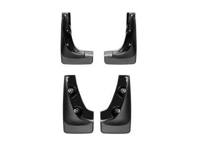 Weathertech - WeatherTech 110064-120095 Front/Rear w/o Drill DigitalFit Mudflap Kit