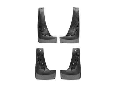 Weathertech - WeatherTech 110067-120067 Front/Rear No-Drill DigitalFit Mudflap Kit