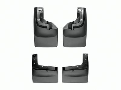 Weathertech - WeatherTech 110065-120074 Front/Rear No-Drill DigitalFit Mudflap Kit
