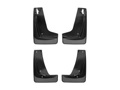 Weathertech - WeatherTech 110077-120077 Front/Rear No-Drill DigitalFit Mudflap Kit