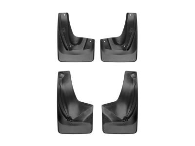 Weathertech - WeatherTech 110083-120083 Front/Rear No-Drill DigitalFit Mudflap Kit