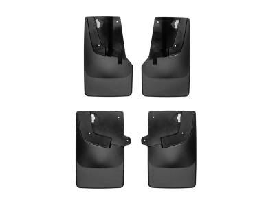 Weathertech - WeatherTech 110085-120085 Front/Rear No-Drill DigitalFit Mudflap Kit