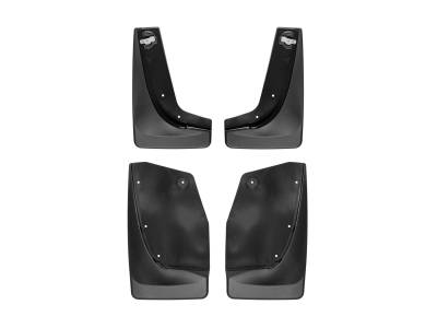 Weathertech - WeatherTech 110087-120087 Front/Rear No-Drill DigitalFit Mudflap Kit