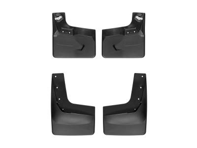 Weathertech - WeatherTech 110088-120088 Front/Rear No-Drill DigitalFit Mudflap Kit