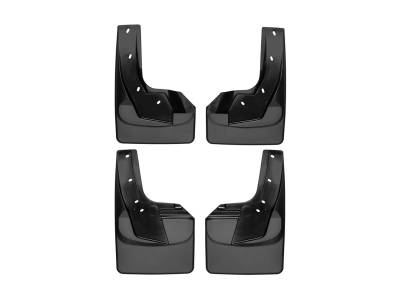 Weathertech - WeatherTech 110092-120092 Front/Rear No-Drill DigitalFit Mudflap Kit