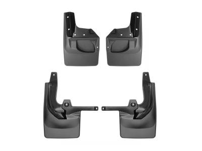 Weathertech - WeatherTech 110097-120099 Front/Rear No-Drill DigitalFit Mudflap Kit