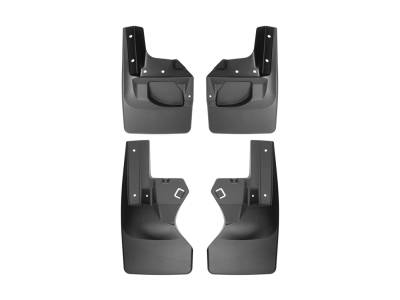 Weathertech - WeatherTech 110097-120113 Front/Rear No-Drill DigitalFit Mudflap Kit