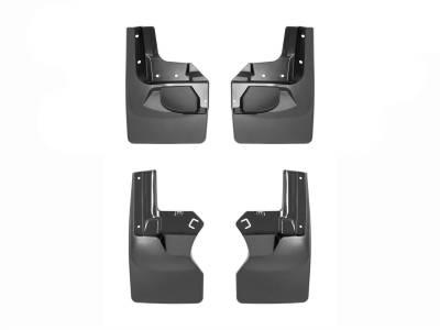 Weathertech - WeatherTech 110100-120112 Front/Rear No-Drill DigitalFit Mudflap Kit