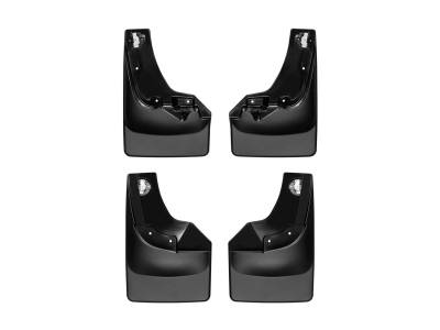 Weathertech - WeatherTech 110098-120098 Front/Rear No-Drill DigitalFit Mudflap Kit