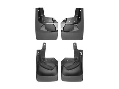 Weathertech - WeatherTech 110100-120100 Front/Rear No-Drill DigitalFit Mudflap Kit