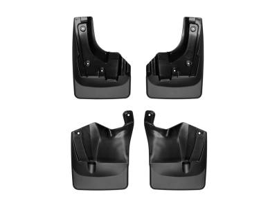 Weathertech - WeatherTech 110101-120101 Front/Rear w/o Drill DigitalFit Mudflap Kit