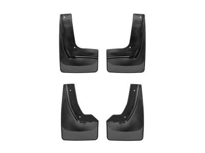 Weathertech - WeatherTech 110104-120104 Front/Rear No-Drill DigitalFit Mudflap Kit
