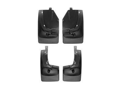 Weathertech - WeatherTech 110106-120106 Front/Rear No-Drill DigitalFit Mudflap Kit