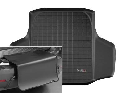 Weathertech - WeatherTech 401080SK Cargo Liner Mat w/Bumper Protector Black
