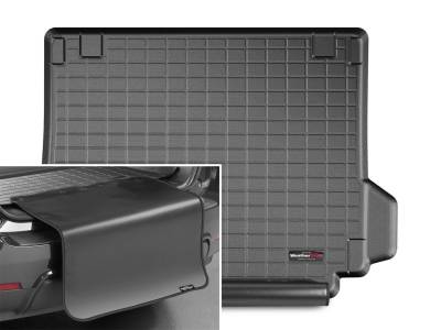Weathertech - WeatherTech 401086SK Cargo Liner Mat w/Bumper Protector Black
