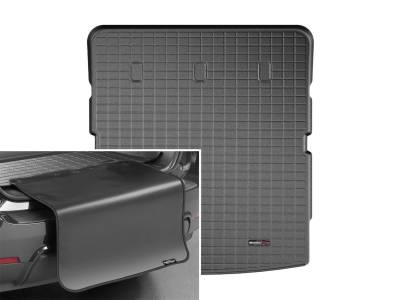 Weathertech - WeatherTech 401091SK Cargo Liner Mat w/Bumper Protector Black