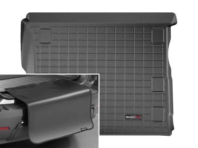 Weathertech - WeatherTech 401107SK Cargo Liner Mat w/Bumper Protector Black