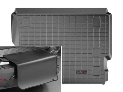 Weathertech - WeatherTech 401171SK Cargo Liner Mat w/Bumper Protector Black