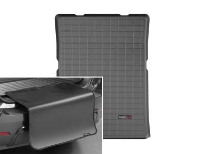 Weathertech - WeatherTech 401241SK Cargo Liner Mat w/Bumper Protector Black