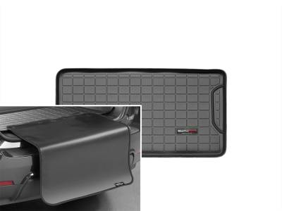Weathertech - WeatherTech 40484SK Cargo Liner Mat w/Bumper Protector Black