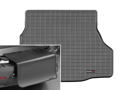 Weathertech - WeatherTech 40534SK Cargo Liner Mat w/Bumper Protector Black
