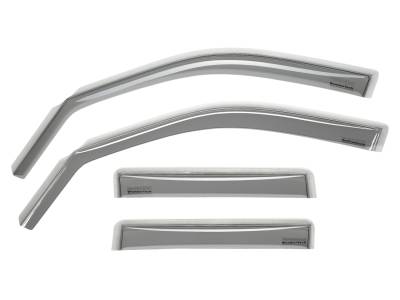 Weathertech - WeatherTech 82962 Side Window 4-Piece Deflector Set Dark Tint