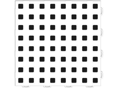 Weathertech - WeatherTech 51T1212 WH-BK TechFloor